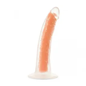 Neo Elite Glow-In-The-Dark Lava 7.5" Silicone Dual Density Dildo